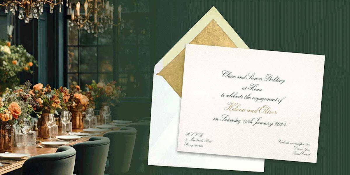 printed invitations